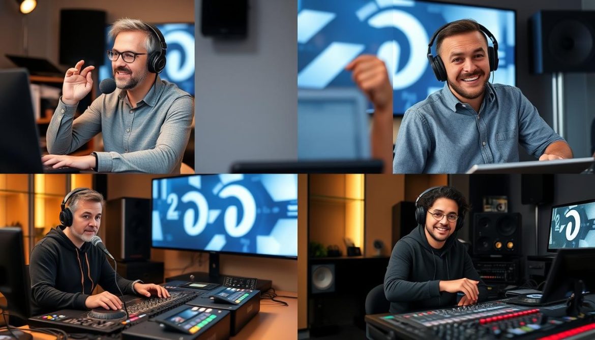 Collage of successful DJs sharing insights about future-proofing careers in the electronic music industry