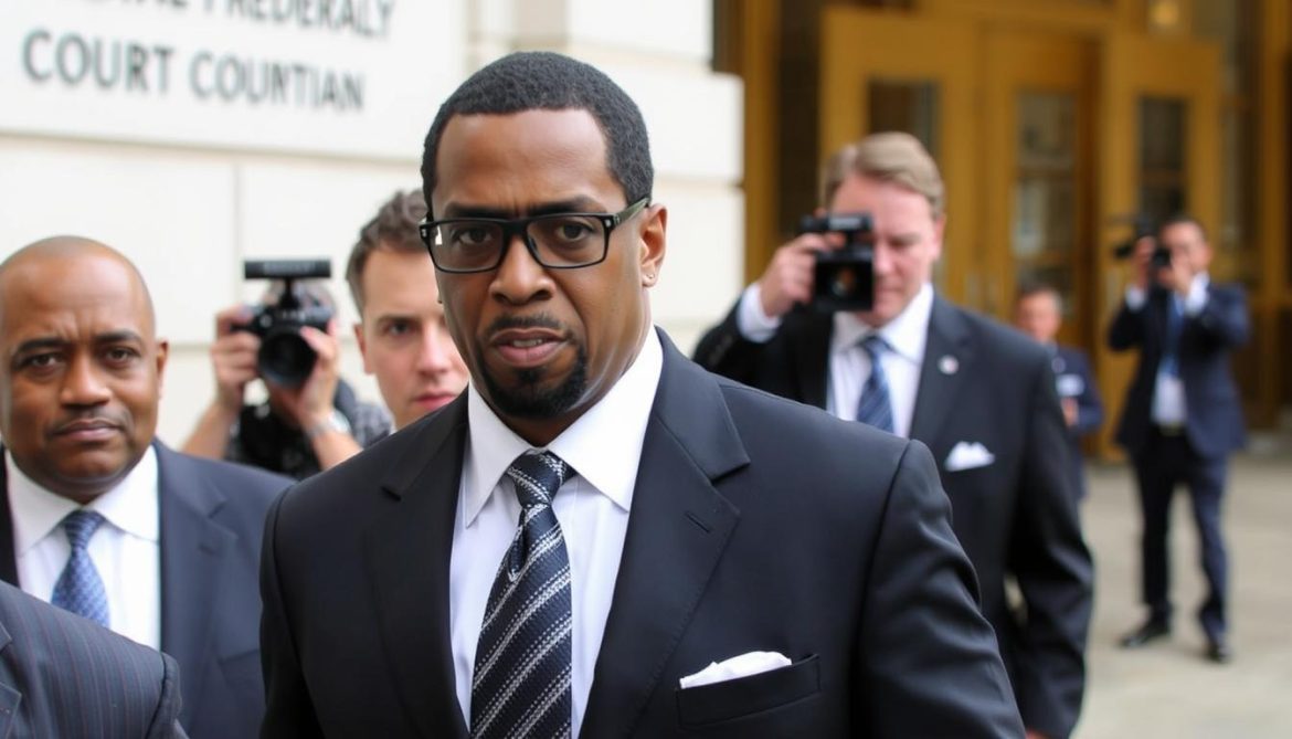 Sean 'Diddy' Combs arriving at Manhattan federal court for his trial