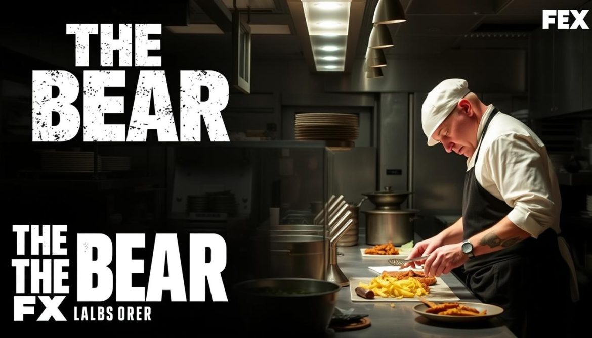 The Bear season 4 promotional image showing kitchen staff in a restaurant
